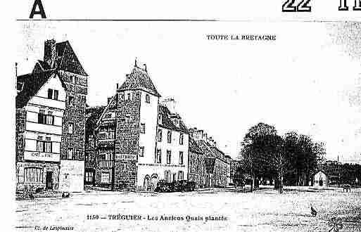 Ville de TREGUIER Carte postale ancienne